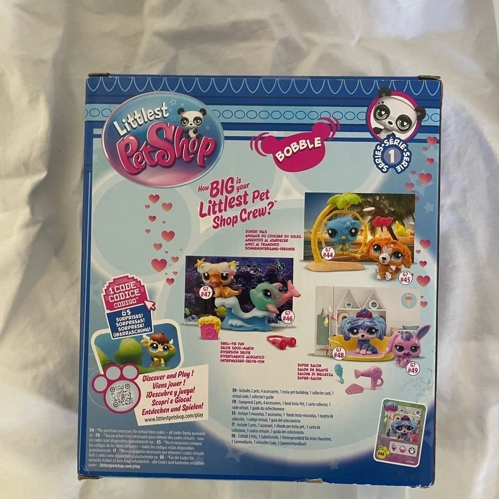 Paires Littlest Pet Shop Gen 7 Dog & Bunny Petfluencer #48 49 G7 LPS NEW